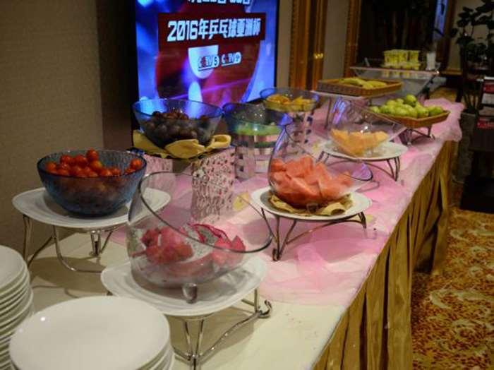 Yueda Financial City International Hotel Kanton Restaurace fotografie