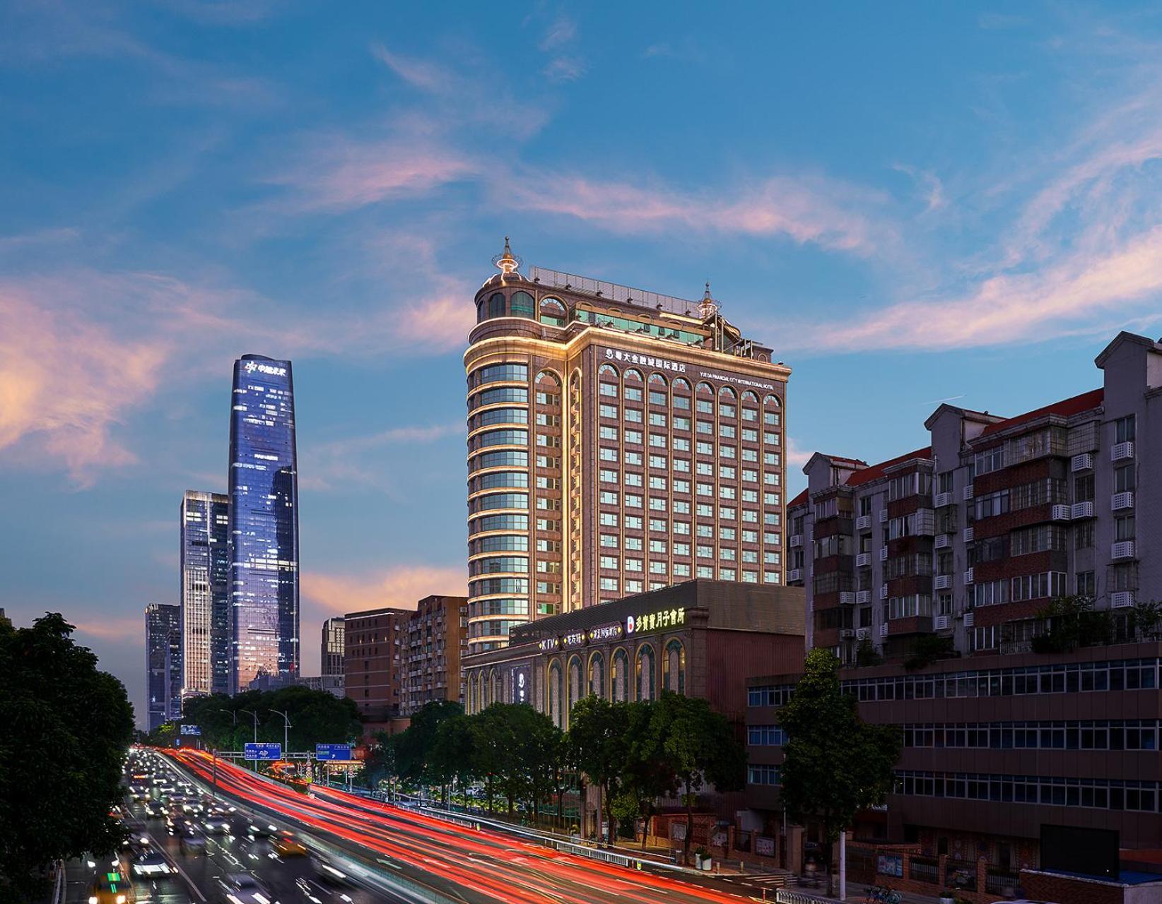 Yueda Financial City International Hotel Kanton Exteriér fotografie